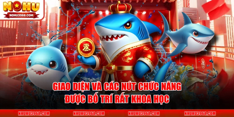 Giao diện và các nút chức năng được bố trí rất khoa học